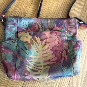 Patricia Nash leaf 🍁 🍂 🍃 bag EUC